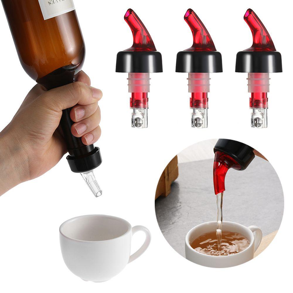 SOLIGHTER 1/3PCS 30mL Wine Pourer Drinks Dispenser Cocktail Home &amp; Living Bottle Spout Stopper