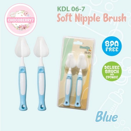 Kandila Baby Soft Nipple Brush Sikat Dot Botol Bayi Lembut