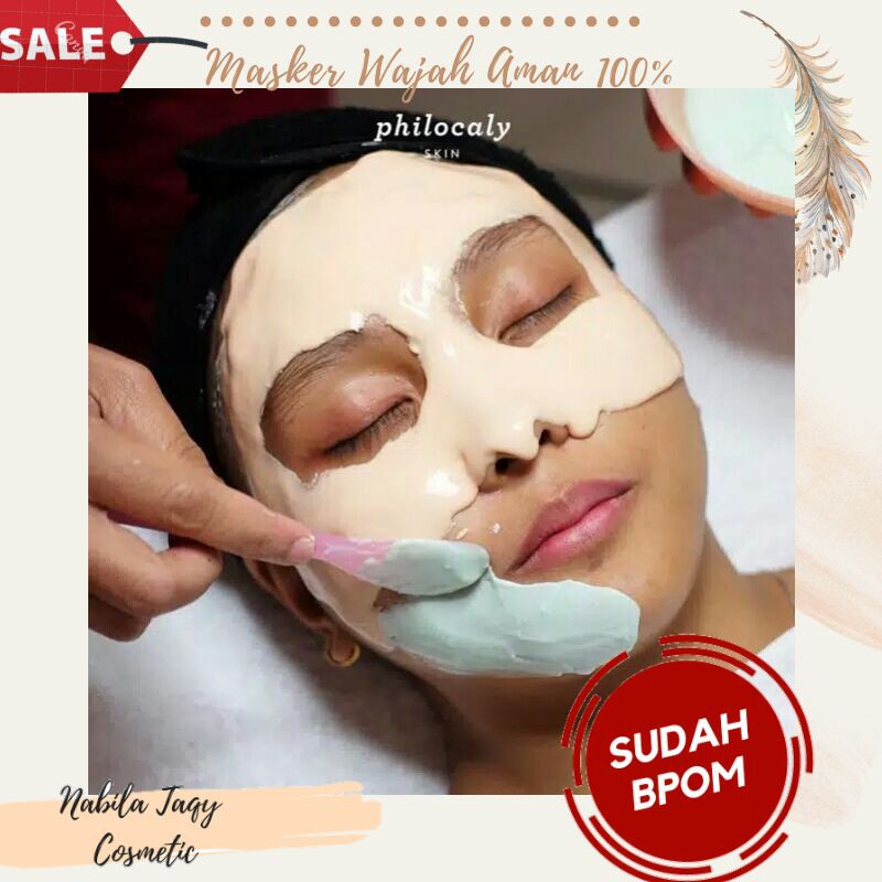 [Masker Wajah Organik] Peel Of Mask Aman & BPOM 100% Asli