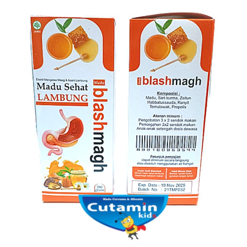 MADU MAAG/ MADU LAMBUNG BLASHMAGH 280GR ORIGINAL