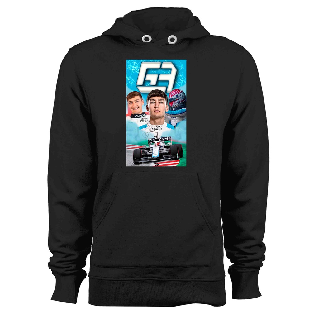 Jaket Hoodie George Russell Mercedes Amg Petronas