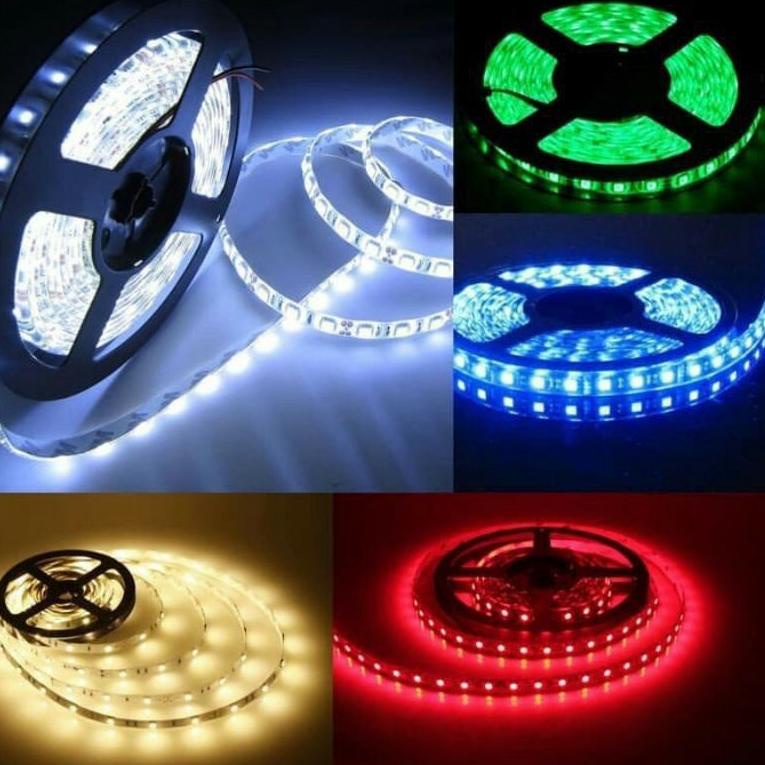 Dijual ➶ Lampu roll meteran 5meter led 5050 dan 3528 12volt dan 24volt C92 ➶