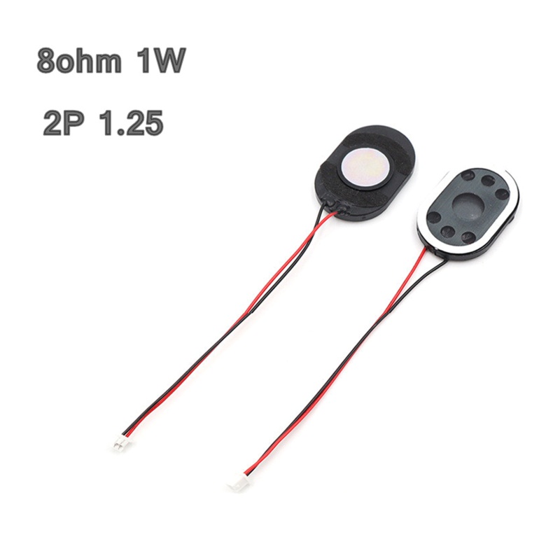 Btsg 2pcs Speaker Kabel 2030 8 ohm 1W8R DIY