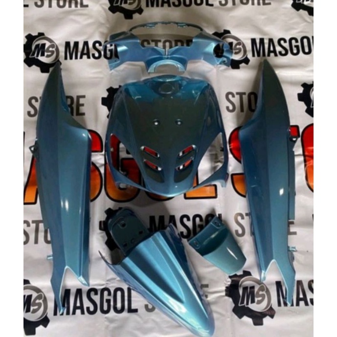 Full Halus Mio Sporty warna Biru Telor Asin