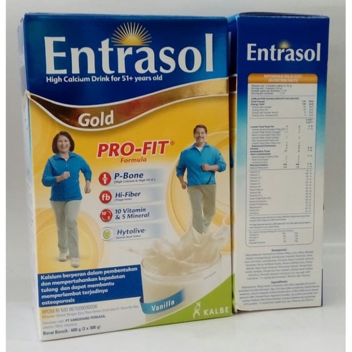 

fe20011vv Entrasol Gold 600Gr - Coklat Xa201As