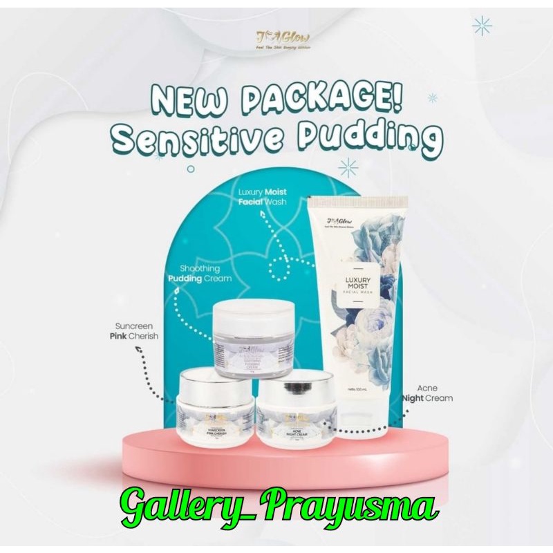 JGlow Paket Sensitif Pudding Cream