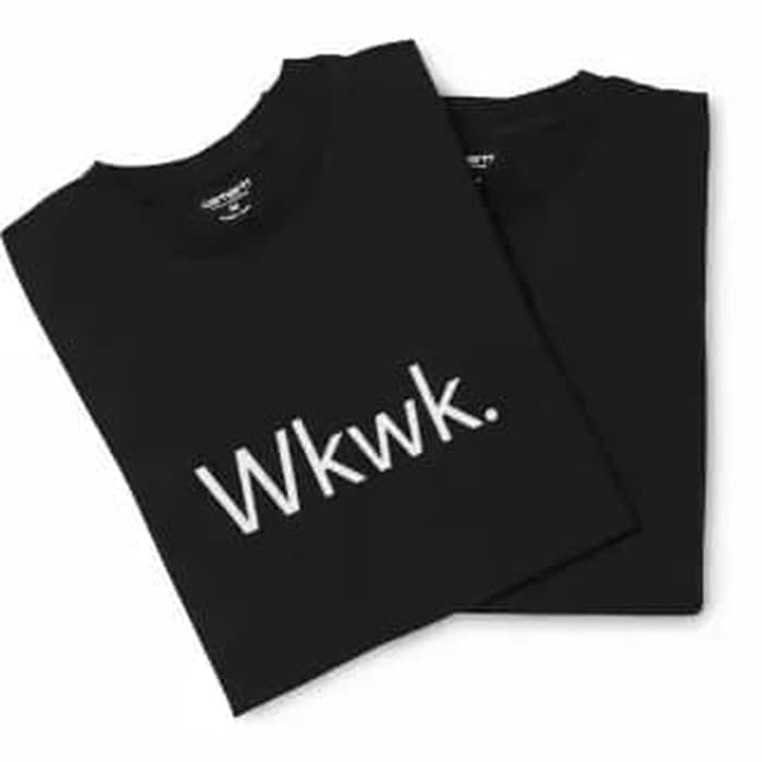 BAJU KAOS DISTRO MURAH WKWK NEGARA LUCU KAOS KATA KATA