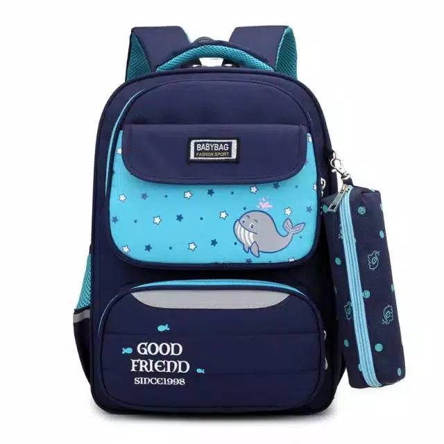 Back Pack Double Decker_Tas Ransel Anak_Lol_Unicorn_Superhero_Paw Patrol_Shopkins FashionCewek Murah