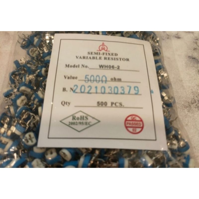 vr blue 500 ohm(501) trimpot biru 500 ohm