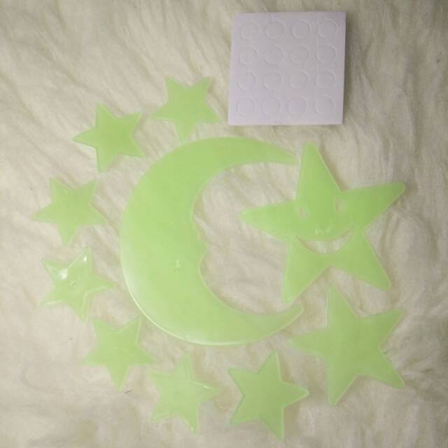 

stiker set bulan bintang