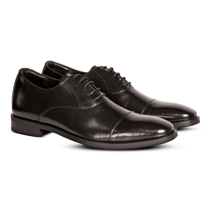 Damian Oxford Black - Nappa Milano - Sepatu Pria