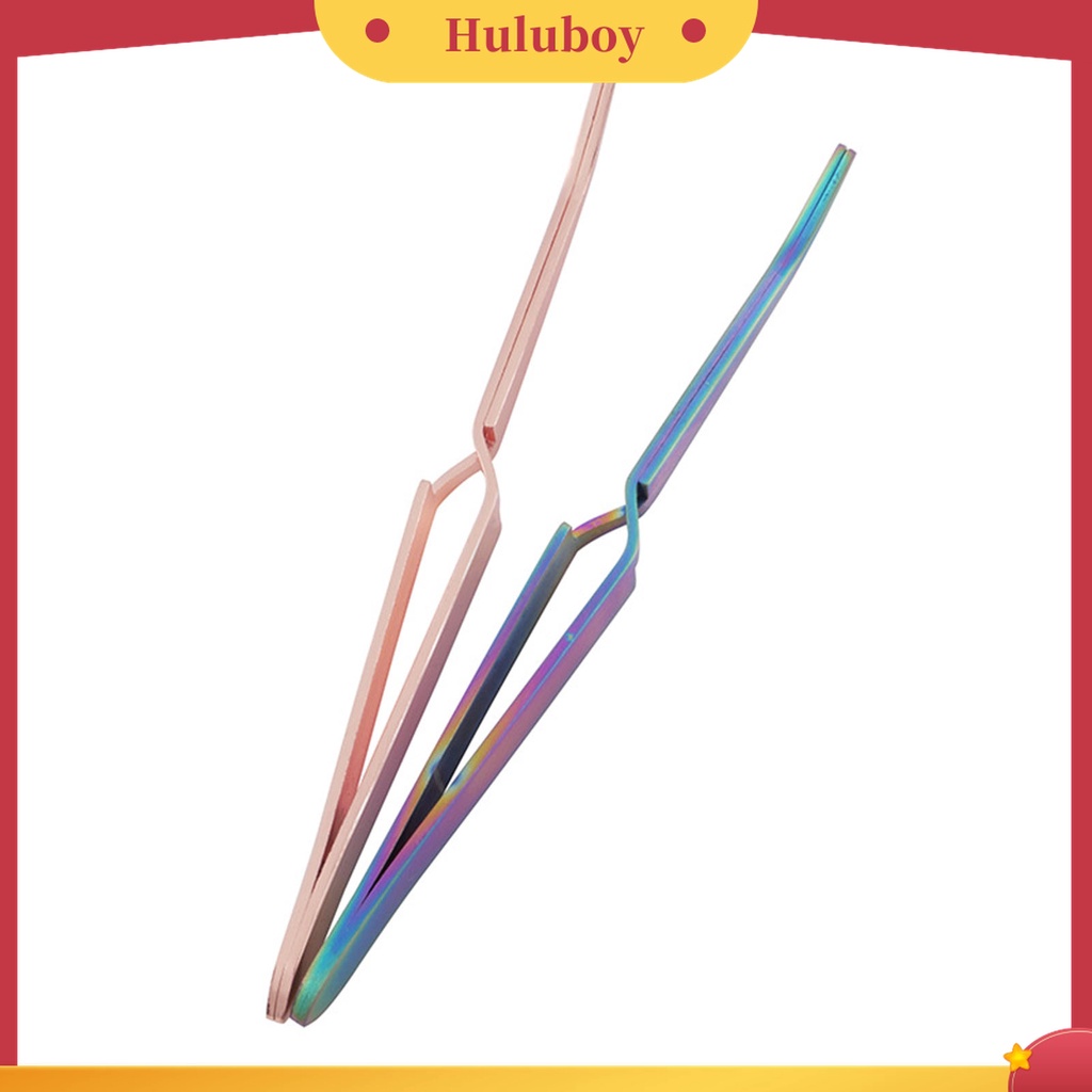 Huluboy Huluboy♡ Pinset Penjepit Kuku Bahan Stainless Steel Untuk Manicure