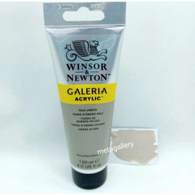 

CAT AKRILIK GALERIA ACRYLIC COLOUR 120 ML PALE UMBER WINSOR & NEWTON