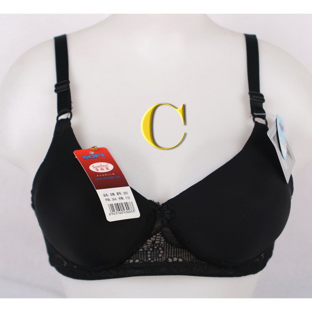 SCALEN | SIZE 34A-38A | Bra Tanpa Kawat SCALEN 3003 | Busa Tipis