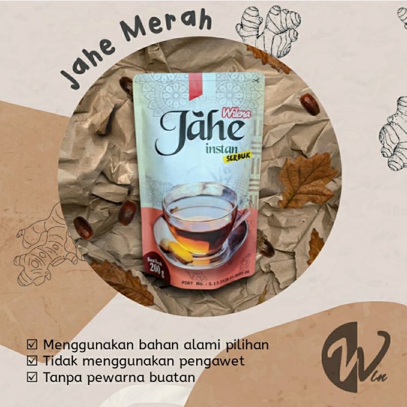 

Jahe Merah Instan Wilena