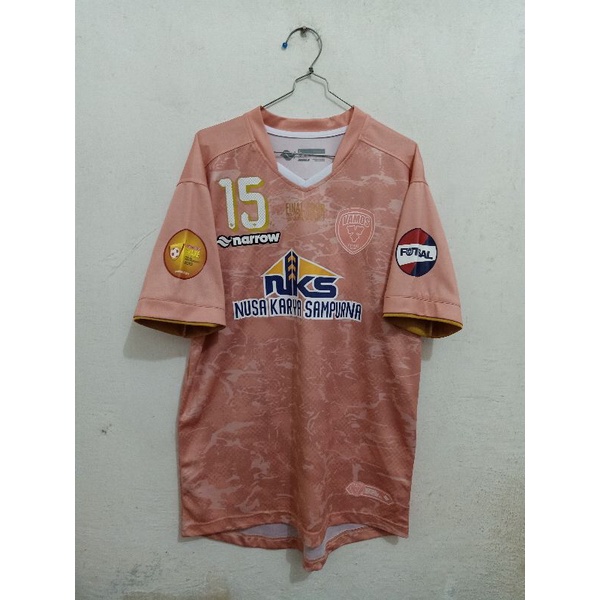 Jersey Vamos Mataram FC GK Kiper Pink PFL 2019 Original Narrow 1set