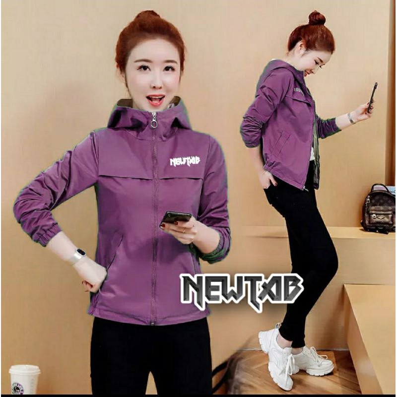 JAKET WANITA BB KAYLA PREMIUM / JAKETWANITA PARASUT WATERPROOF  OUTDOOR JAKETCWEK PREMIUM