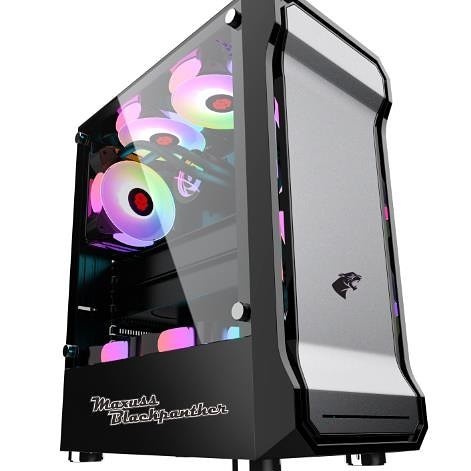 PC CASE BLACK PANTHER MBP 900-C12