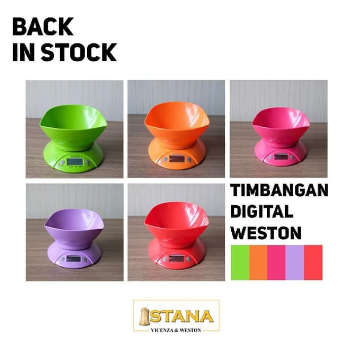 ramadhan sale Timbangan Digital WESTON warna