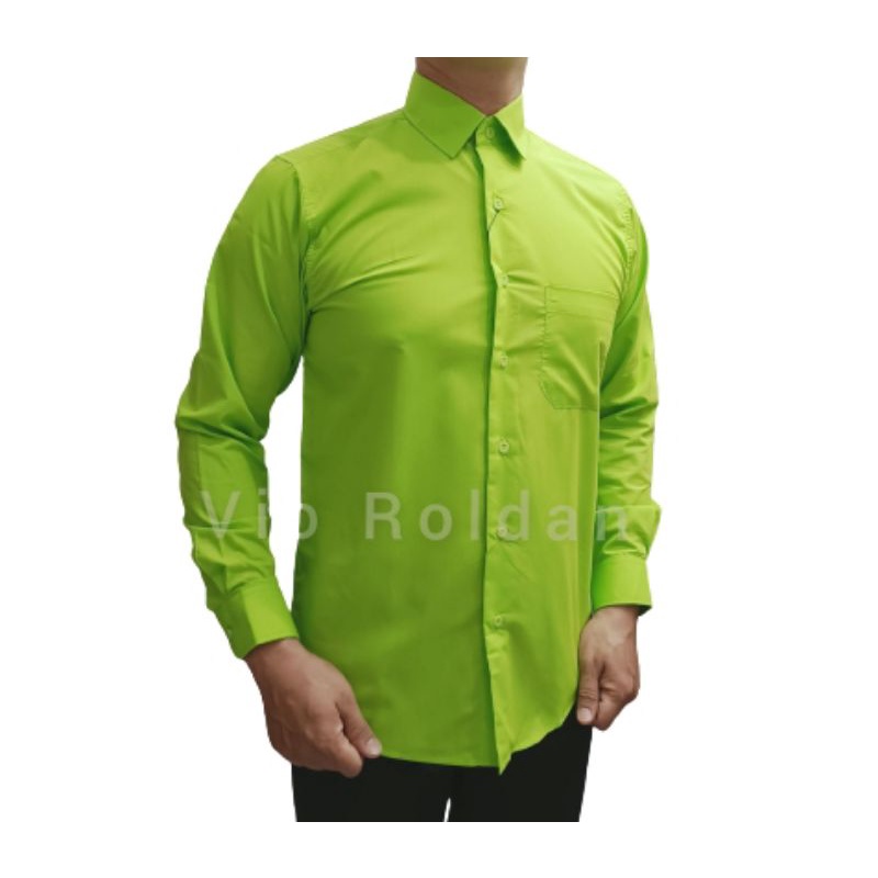 Kemeja Pria Polos Lengan Panjang Kemeja Formal Pria Kemeja Katun Kemeja Pria