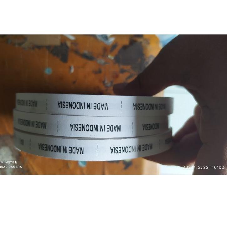 

[KODE BARANG RIQ42] label made in indonesia dw