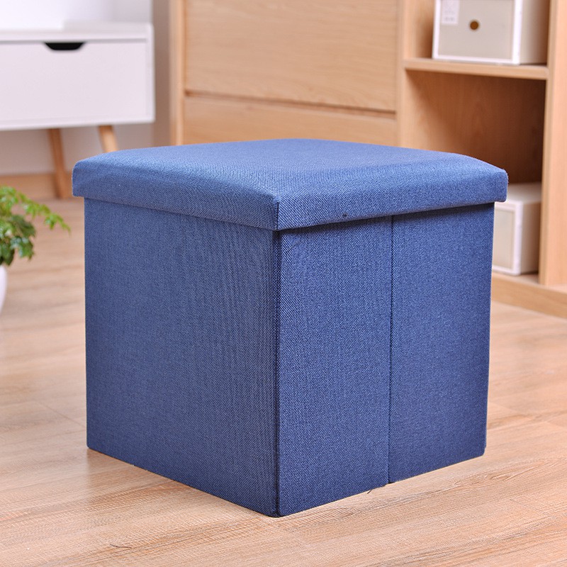 Grosir- H840 Kursi Box Lipat / Storage Box Sofa / Bangku Lipat / Tempat Penyimpanan Barang Serbaguna