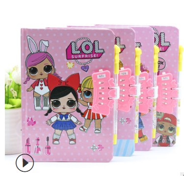 

Diary book / notebook with lock diary + pen ( BUKU AGENDA HARIAN BERKODE + PENA ) buku diari berkode