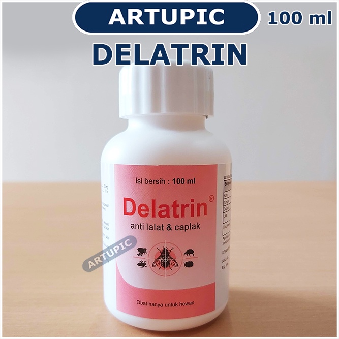 Delatrin 100 ml Obat Anti Parasit Serangga Penggangu Hewan Medion Artupic