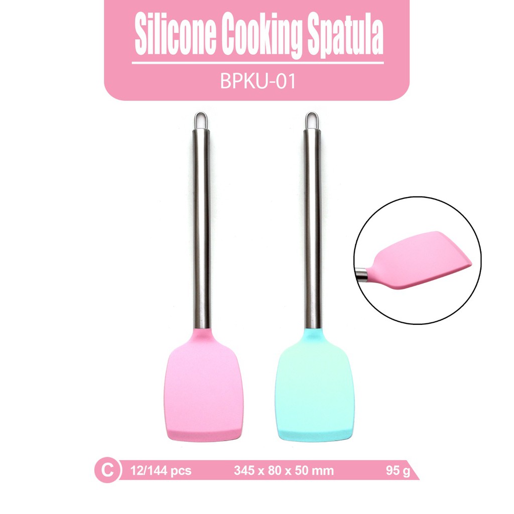 Alat Dapur Spatula Silikon CaTalina BPKU 01C