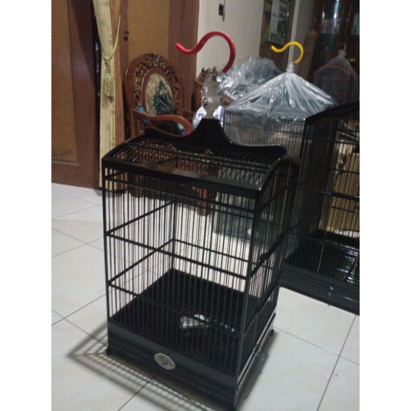 SANGKAR KOTAK EBOD HITAM NO.3