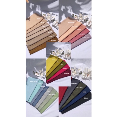 HIJAB PARIS BASIC PREMIUM BY: JINGGA SCARF