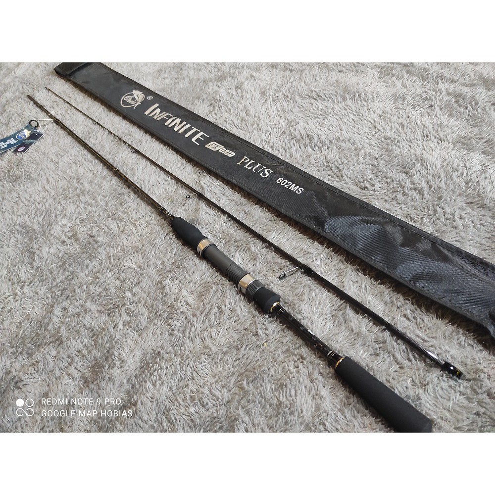 joran pancing spinning 602MS orca infinite plus 180