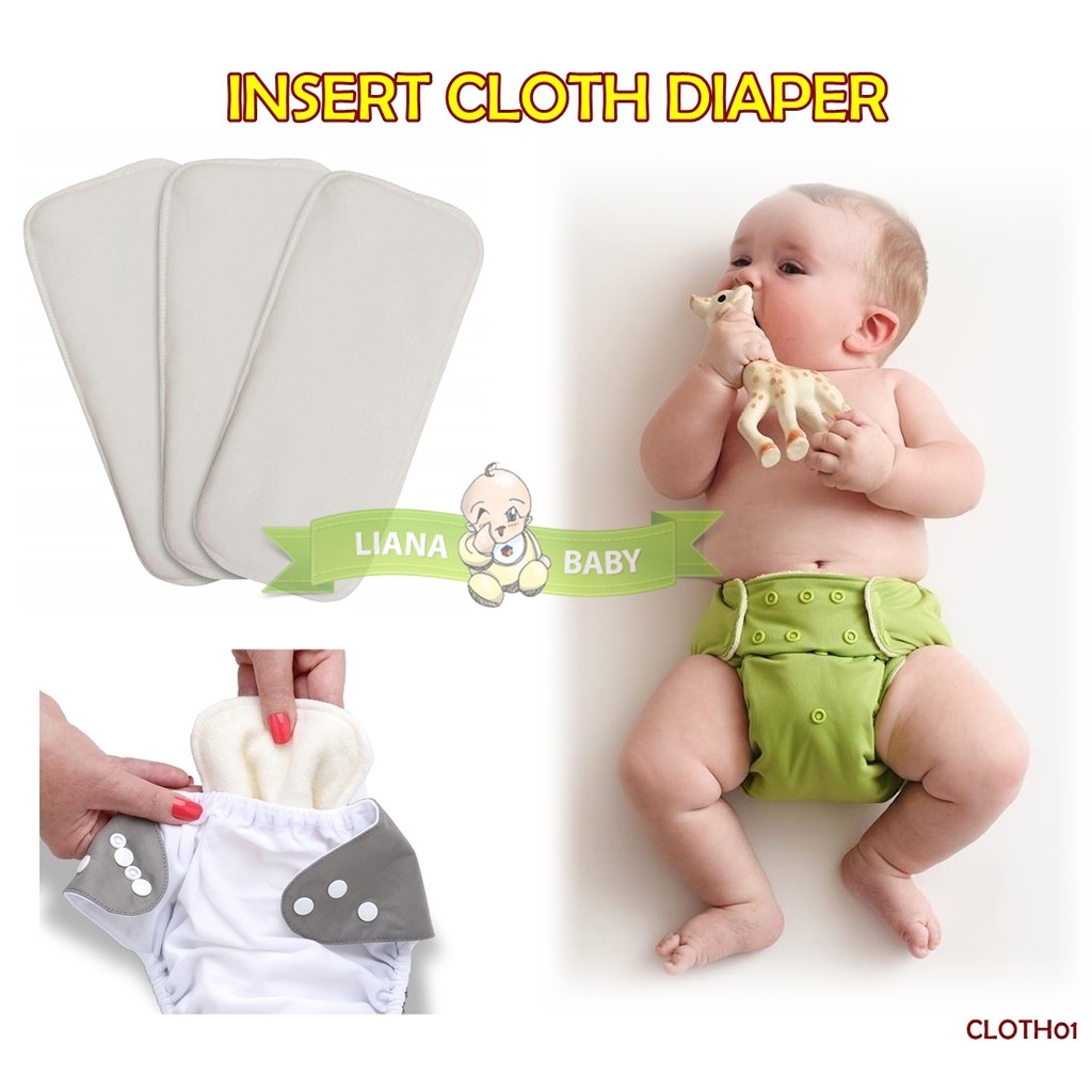 CLOTH01 INSERT CLOTH DIAPER / DALAMAN CLOTH DIAPER / PENYERAP CLODI