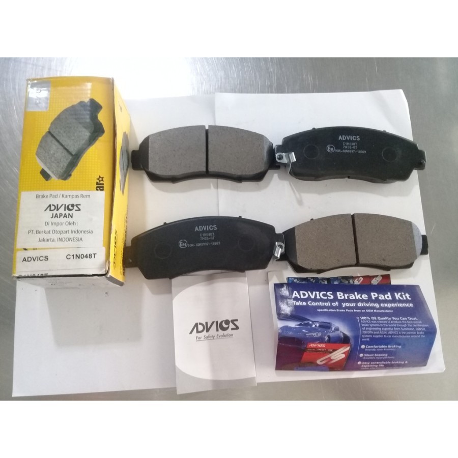 Brake Pad CRV All New CR-V Kampas Rem ADVICS AISIN C1N048T