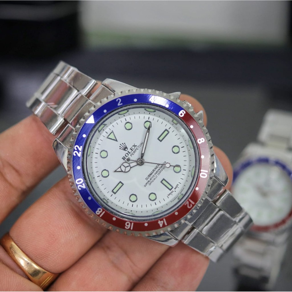 jam tangan rolex ring bisa putar ready stock