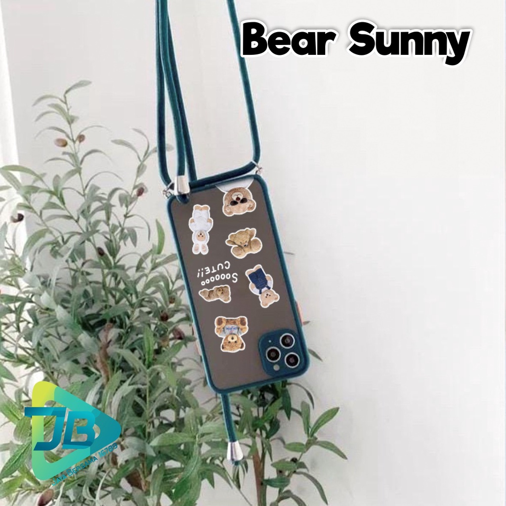 SOFTCASE SLINGCASE DOVE BEAR SUNNY OPPO VIVO SAMSUNG XIAOMI REALME IPHONE ALL TYPE JB4924