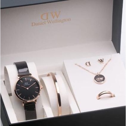 Jam Tangan Wanita DW Original Petite 1 Set Paket Premium Star Seller Termurah