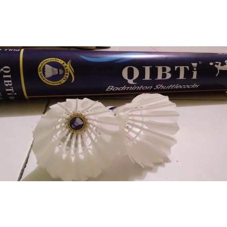 Kok Badminton BuluTangkis Shuttlecock Qibti Biru