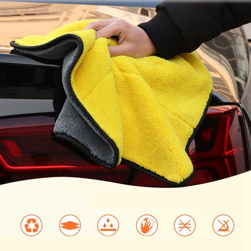 Disch Kain Lap Mobil Microfiber Towel Cloth Velvet 30 x 30cm DH01 Multi-Color