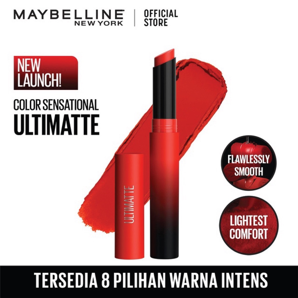 DOMMO - D8167 Maybelline Ultimate Color Sensational Lipstick - Make Up Lipstick