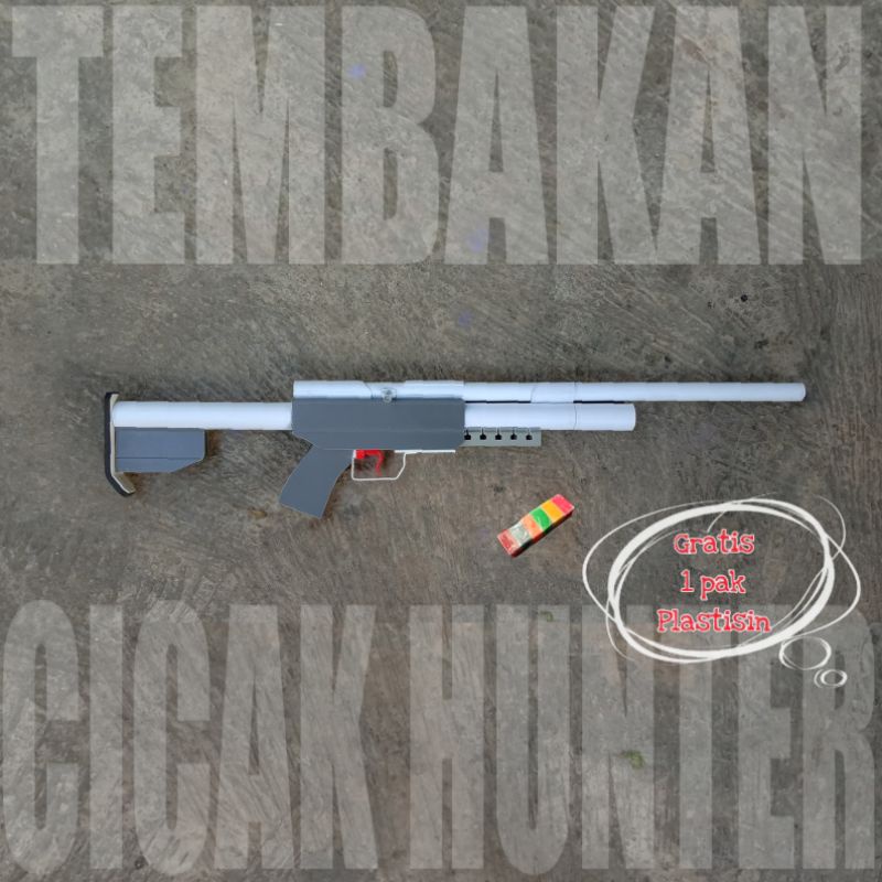 Jual Tembakkan Cicak/Cicak Hunter/PVC Gun/Tembakkan Plastisin | Shopee ...