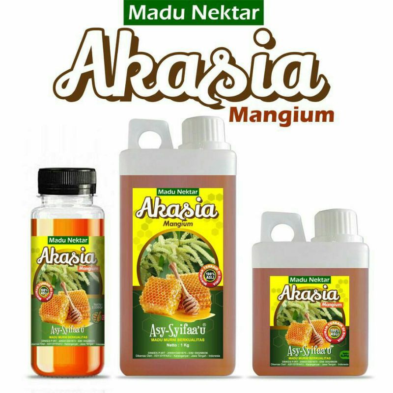 

madu murni asy-syifaau akasia 500gr