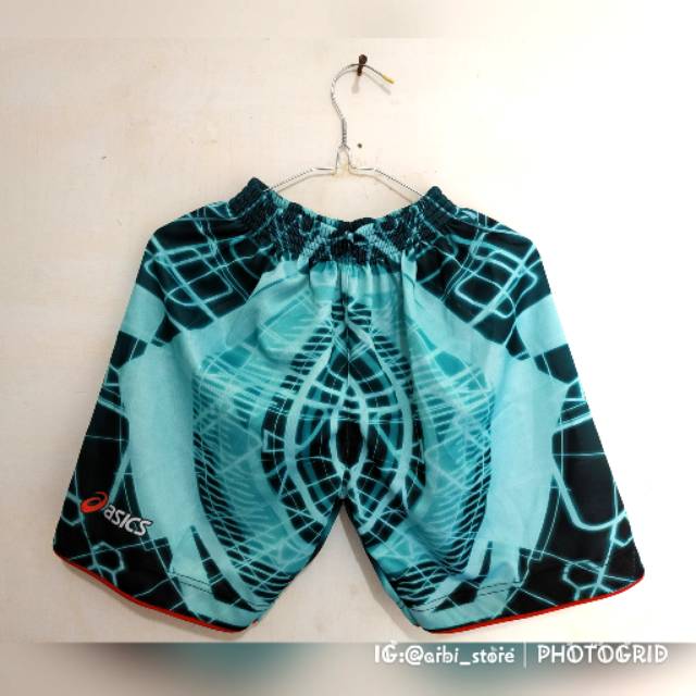 Celana volly mizuno/asics full printing