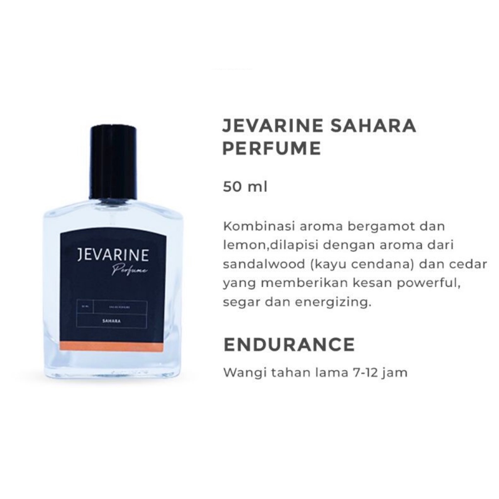 Jevarine Parfum Couple / Minyak Wangi Jevarine / Jevarine Sakura &amp; Sahara Parfum couple 50ml ORIGINAL