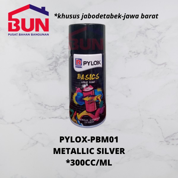 0-3L-PYLOX-PBM01 METALLIC SILVER