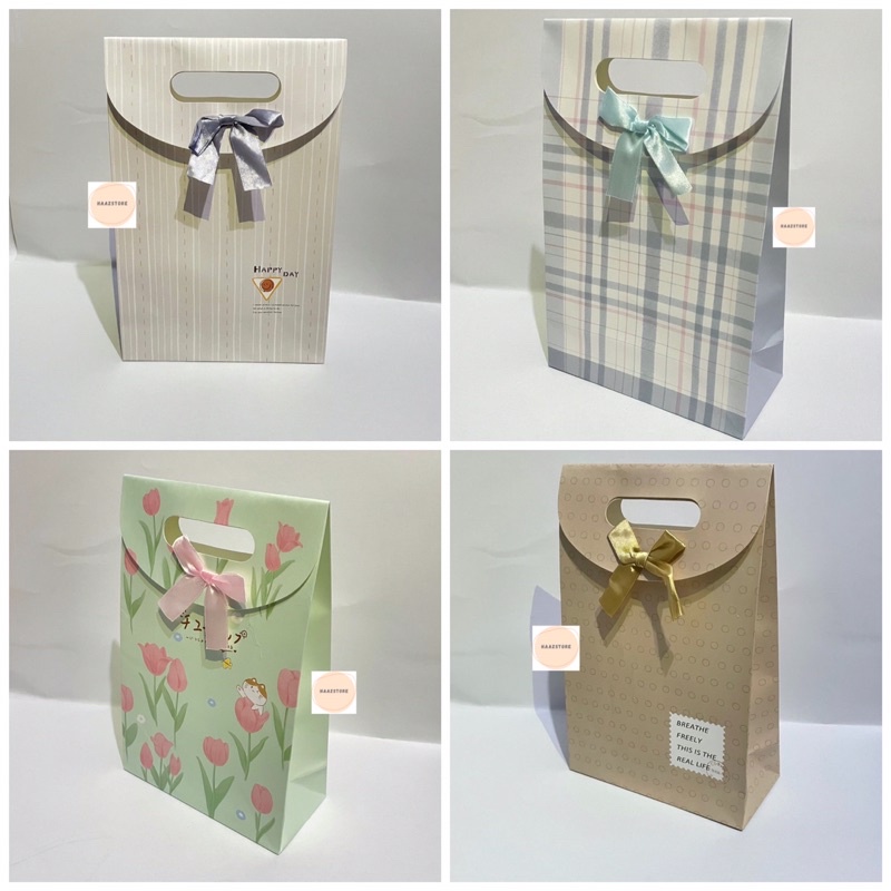 PAPER BAG PAPERBAG MOTIF TAS KERTAS PERNIKAHAN KADO ULANG TAHUN ANAK DEWASA