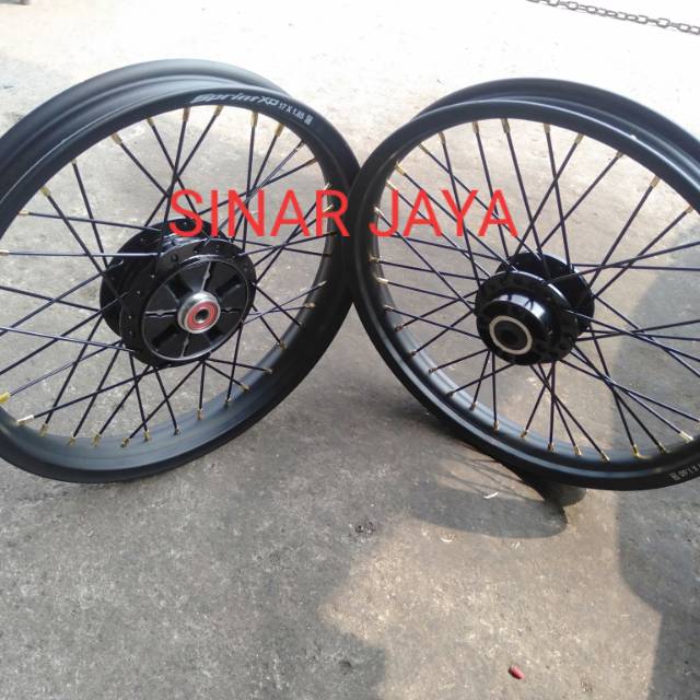 velg jari 160 185 17 kaze kaze zx kaze r kawasaki zx 130 edge blitz shogun smash jup rx king dll