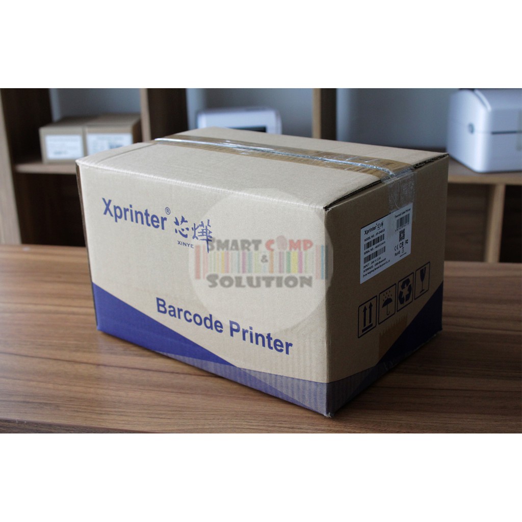 Printer Barcode XPrinter XP460BT / D4601 / D4601BT USB Bluetooth Thermal Label RESI Alamat