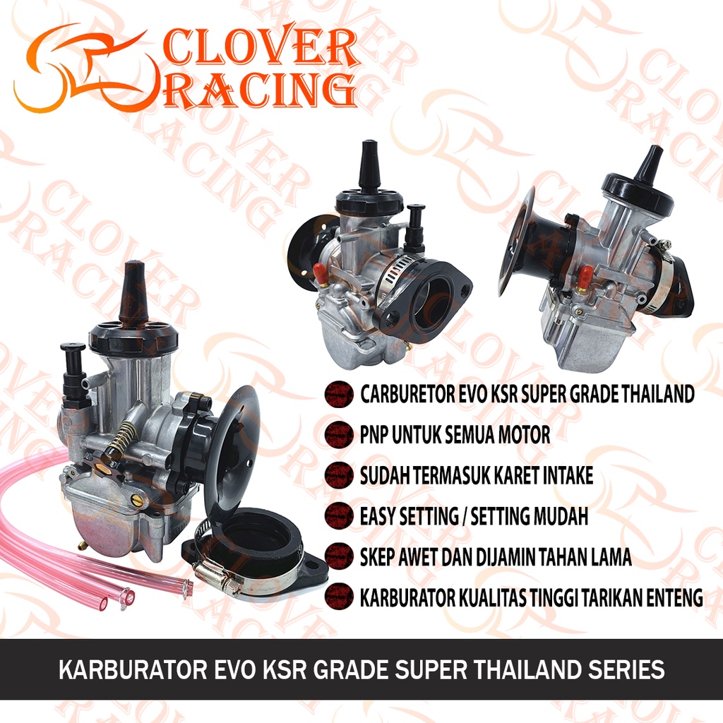 [ BISA COD ] KARBURATOR EVO RAZOR PWK 28 30 32 34 SILVER GRADE A SERIES CARBURETOR KARBU PWK28 PWK30