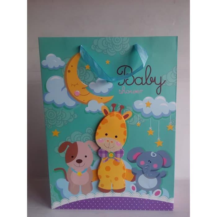 

Paper Gift Shopping Bag Timbul Besar 47 cm x 31 cm x 12 cm 8867 (Pak Isi 12 Pcs) MOTIF RANDOM